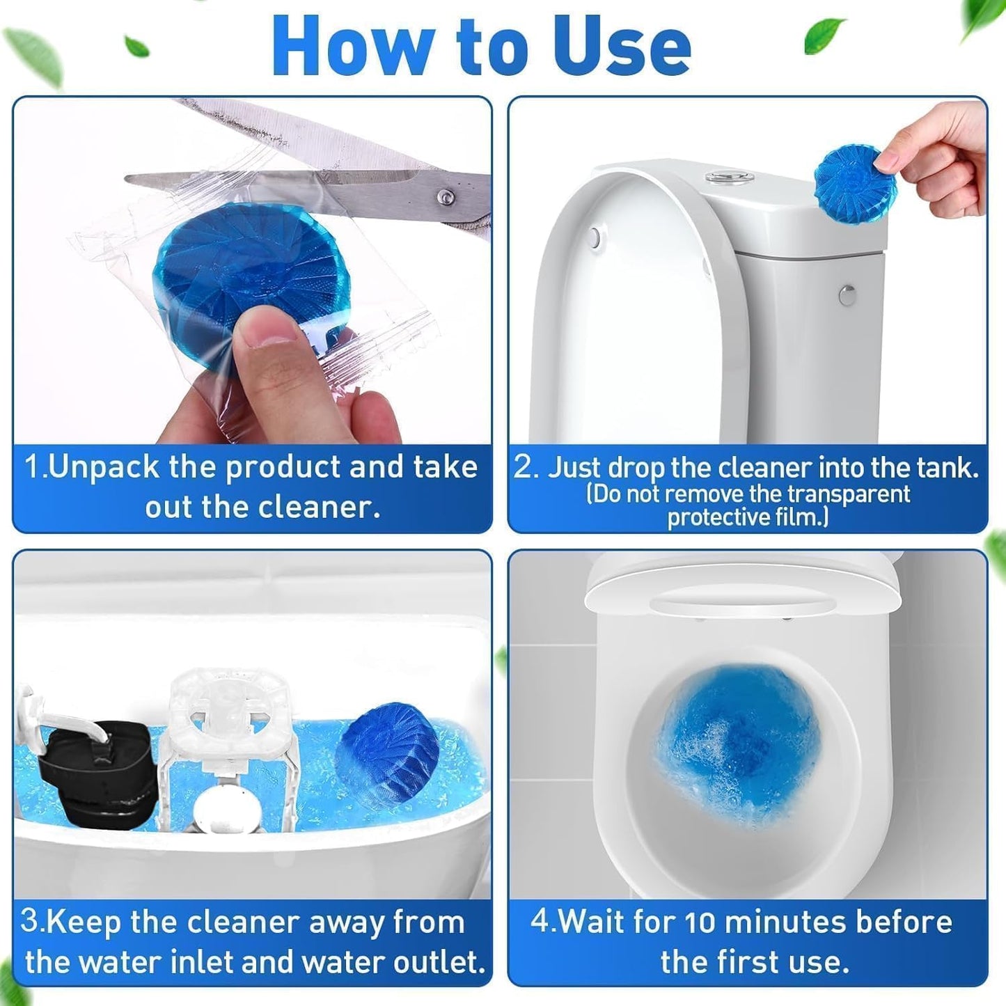 FlushPro™ Automatic Toilet Cleaner