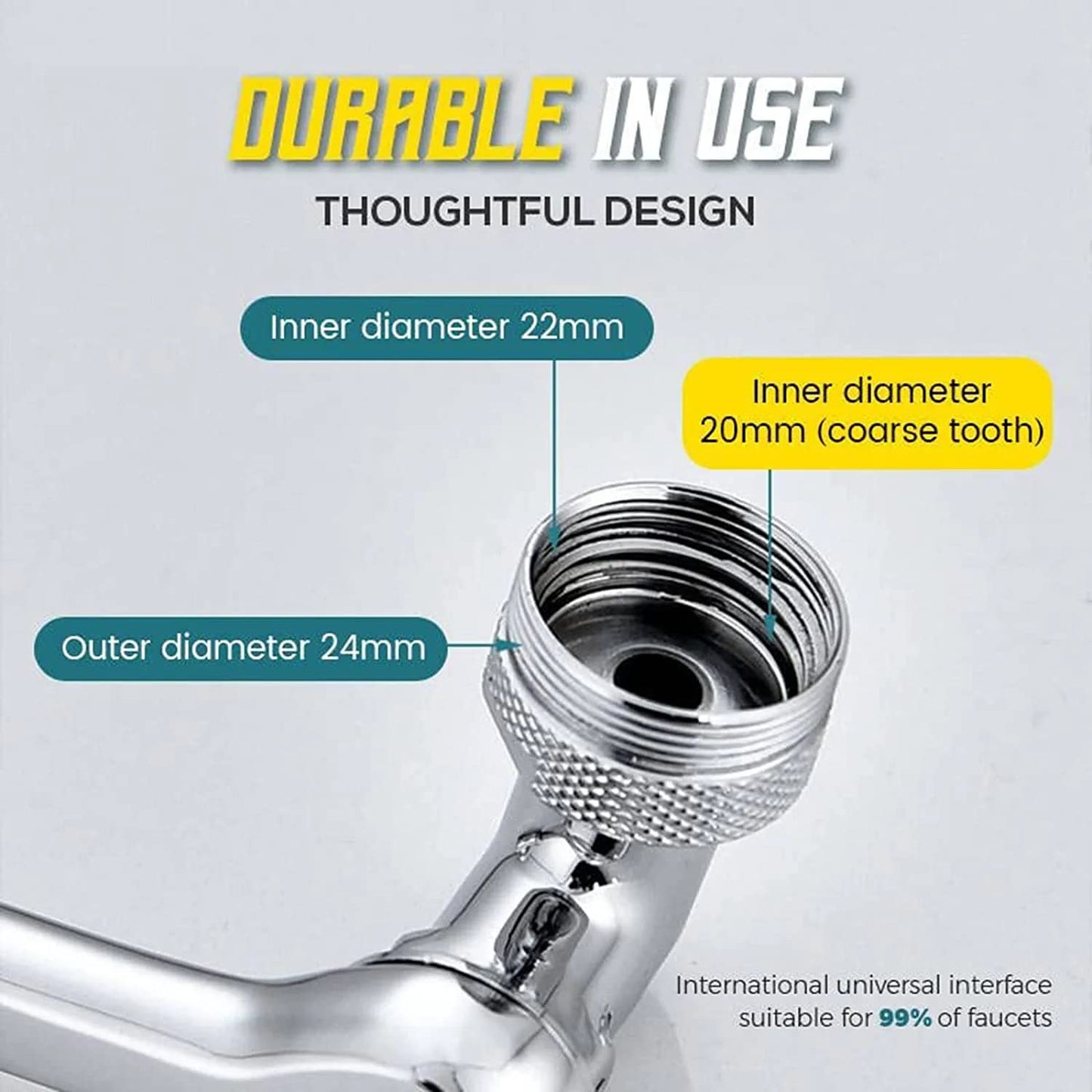 FlowBuddy™ Universal Faucet Extender
