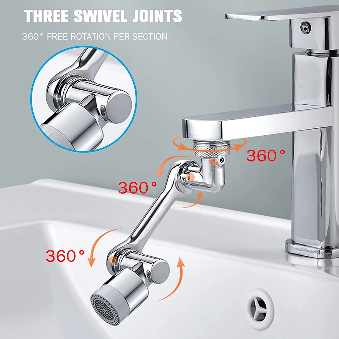 FlowBuddy™ Universal Faucet Extender