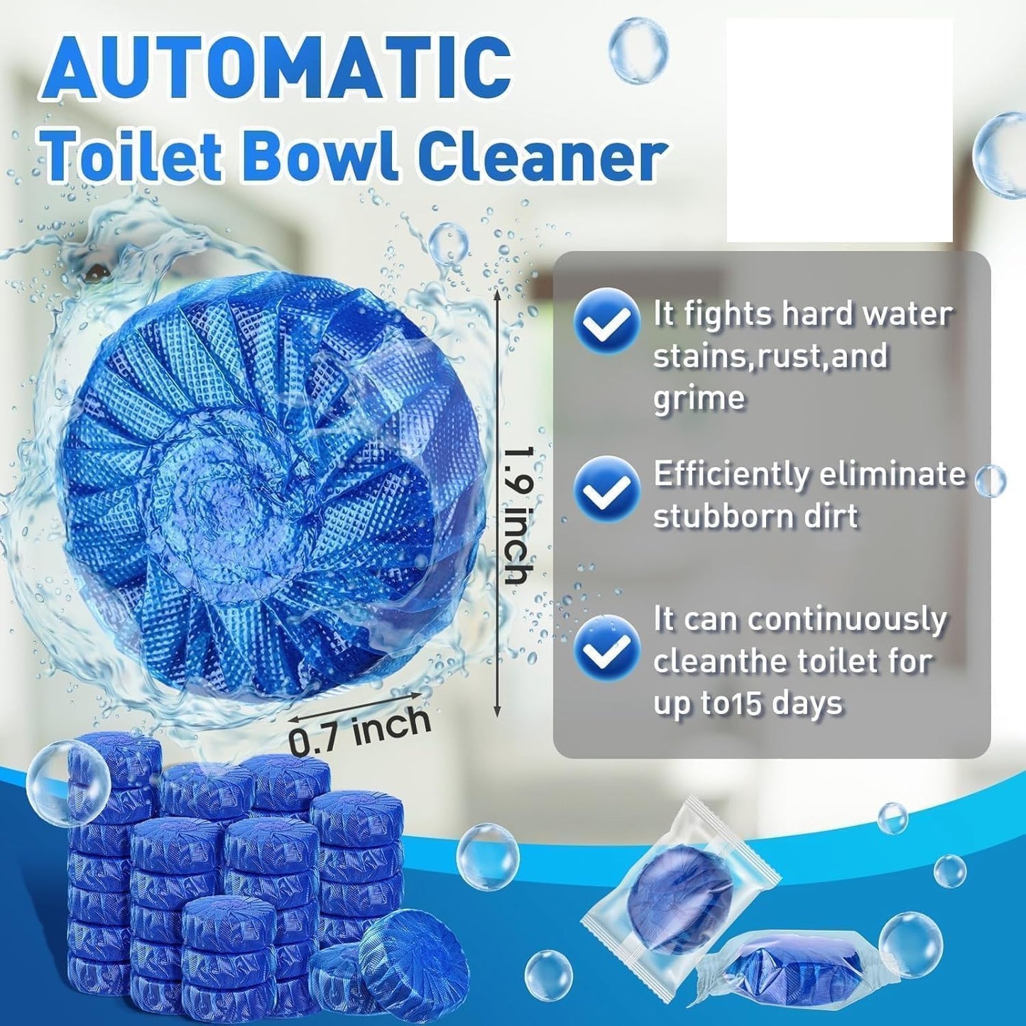 FlushPro™ Automatic Toilet Cleaner