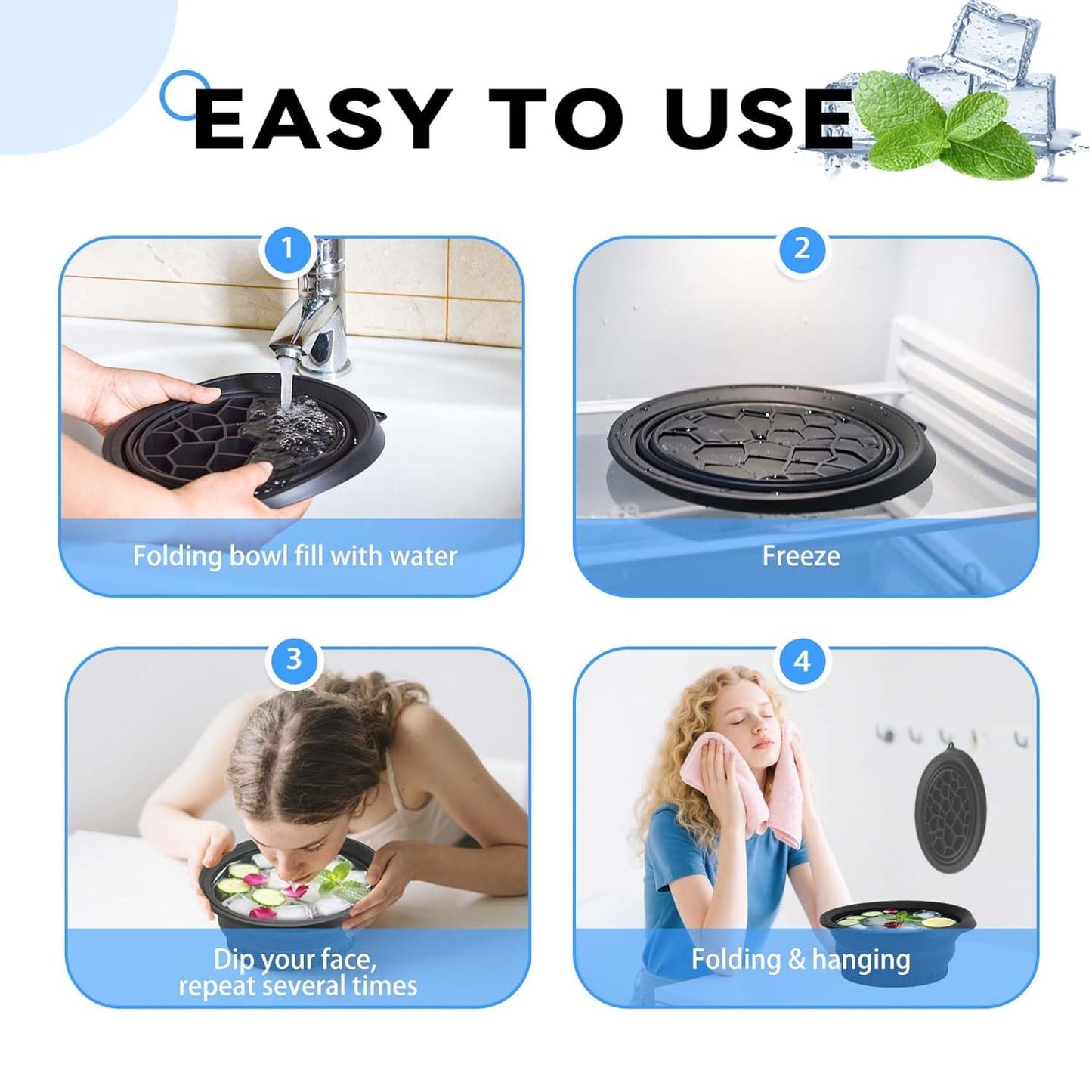 FreezeBelle™ Silicone Facial Chill Bowl