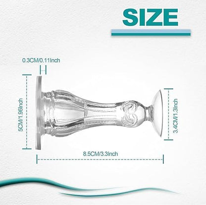 SafeStop™ Crystal Clear Door Stopper