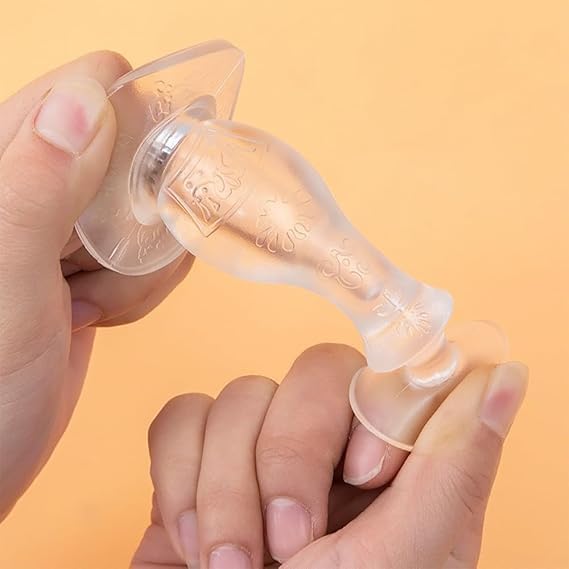 SafeStop™ Crystal Clear Door Stopper