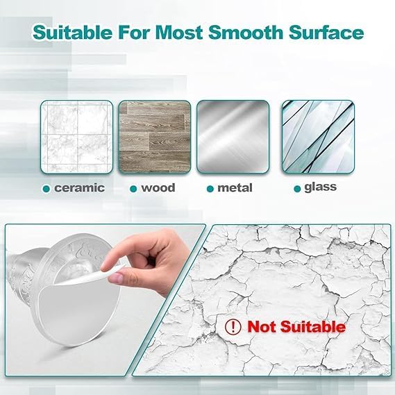 SafeStop™ Crystal Clear Door Stopper