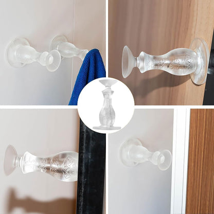 SafeStop™ Crystal Clear Door Stopper