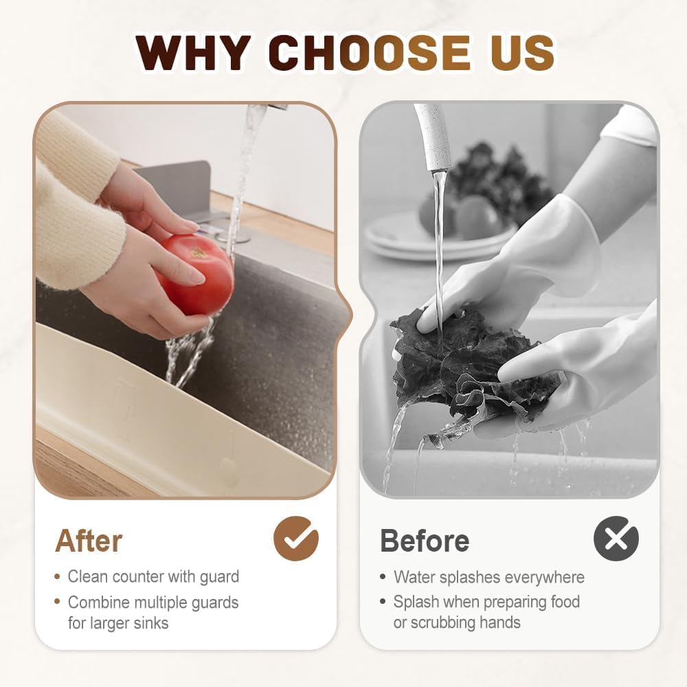 Splazo™ Sink Splash Protector