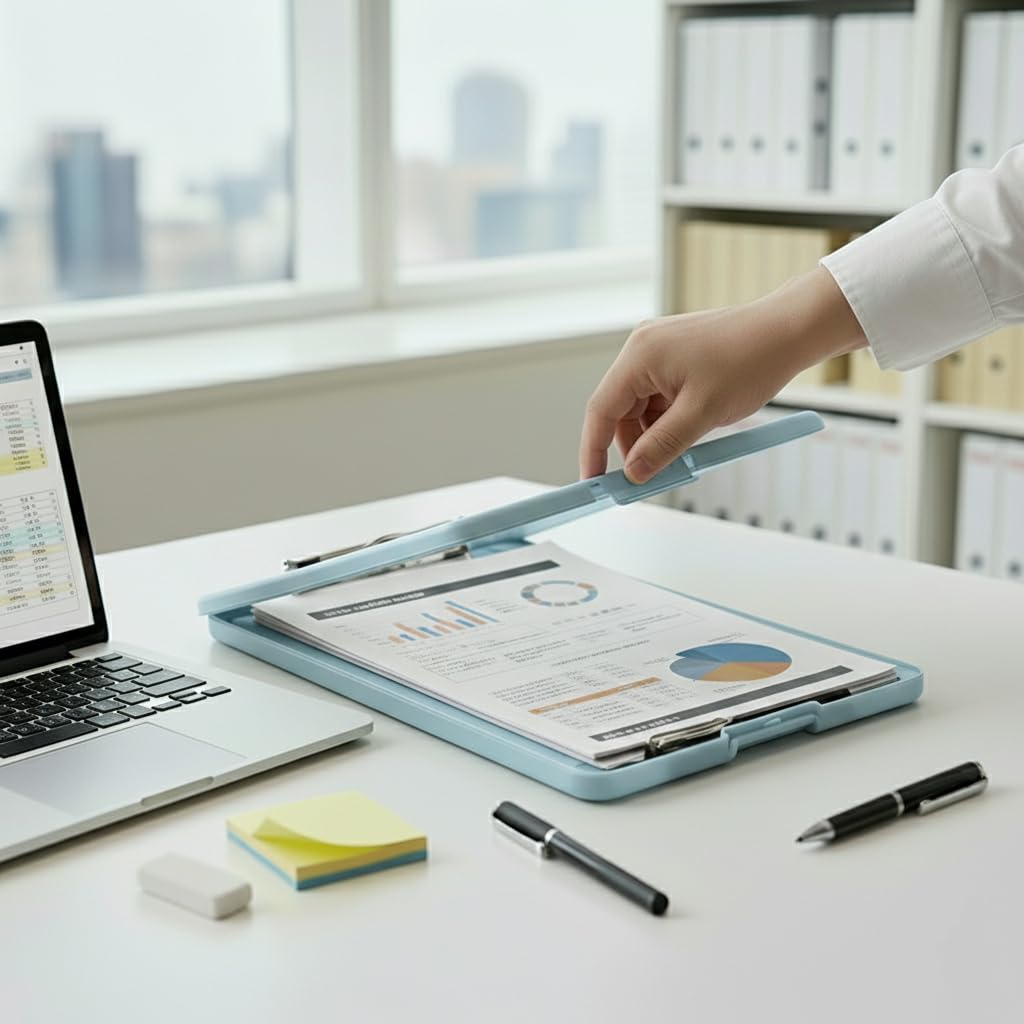 Clipiora™ Premium Storage Clipboard