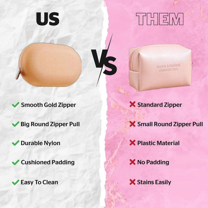 GlamSil™ Soft Waterproof Makeup Bag