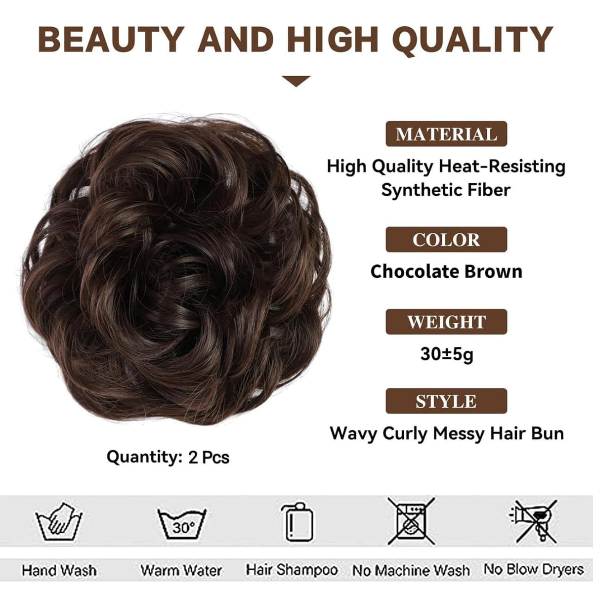 BetterBun™ Messy Hair Bun (Buy 1 Get 1 FREE)