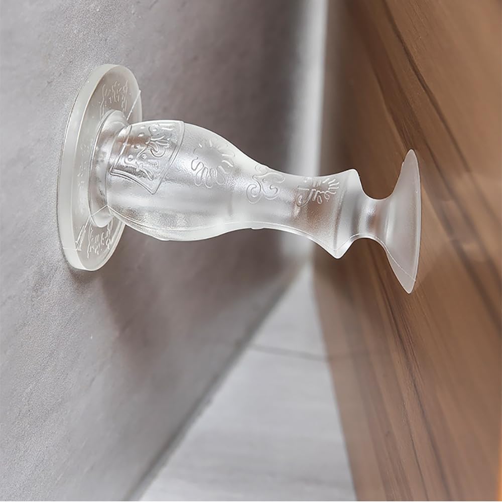 SafeStop™ Crystal Clear Door Stopper
