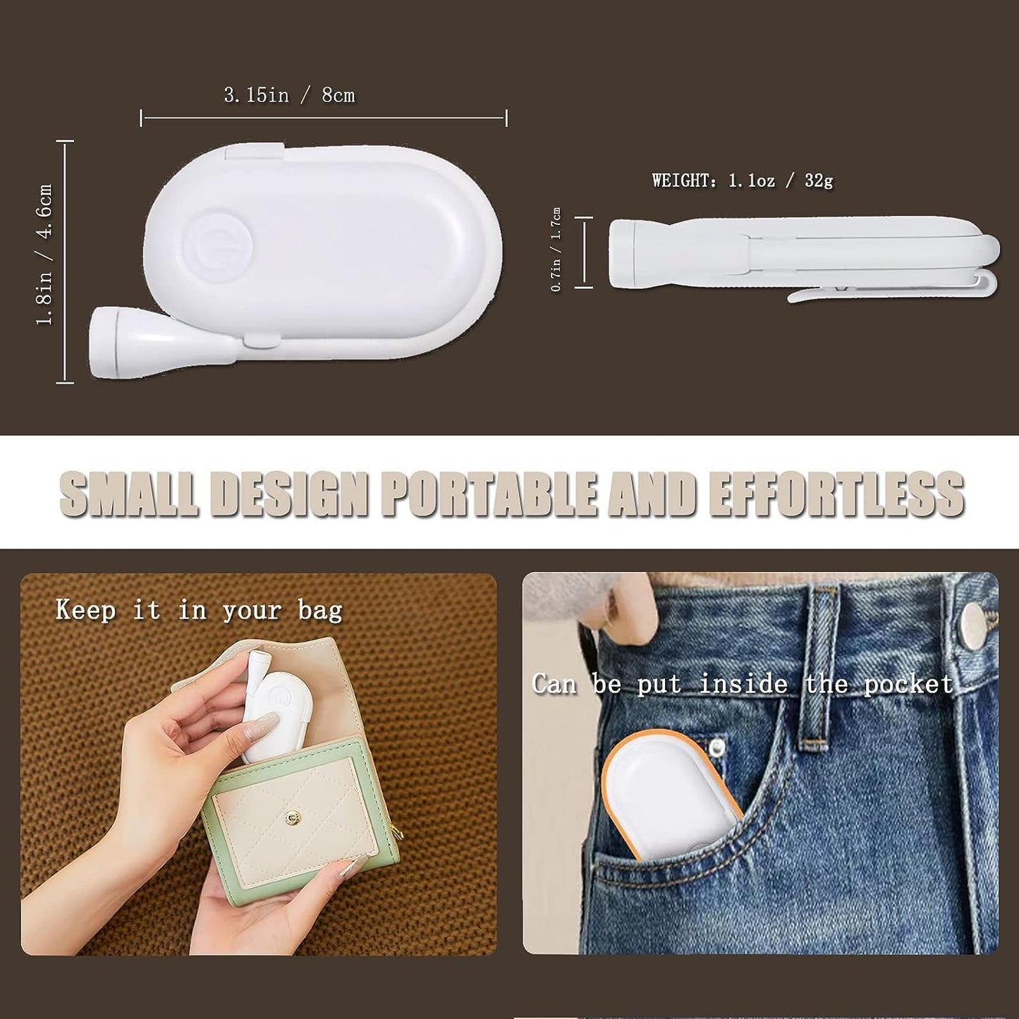 Lumili™ Clip-On Reading Lamp