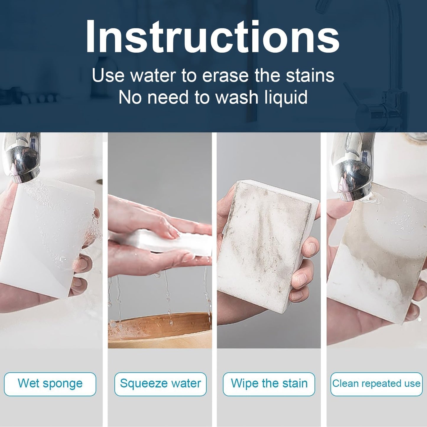 Sofix™ Magic Cleaning Sponge (Pack of 10)