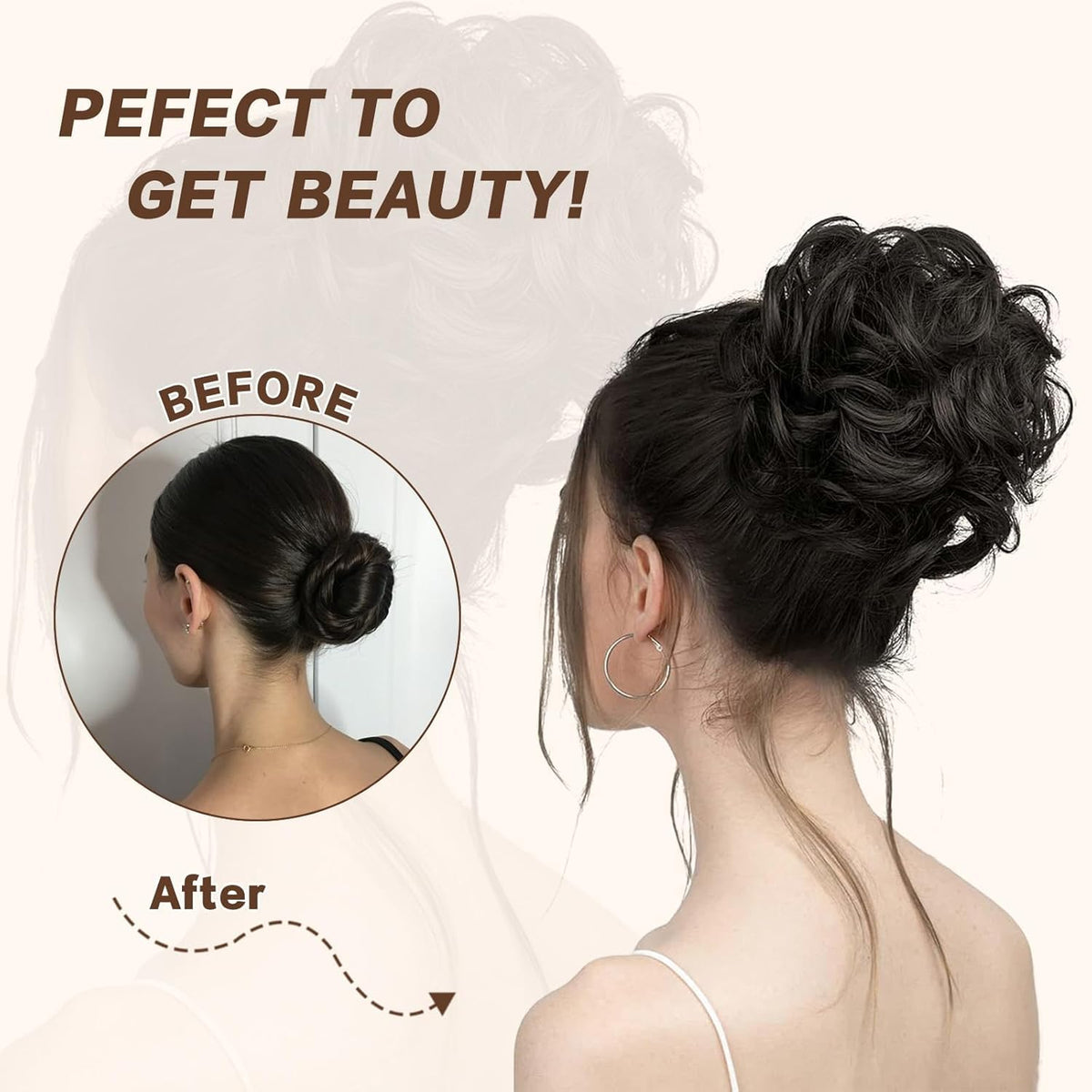 BetterBun™ Messy Hair Bun (Buy 1 Get 1 FREE)
