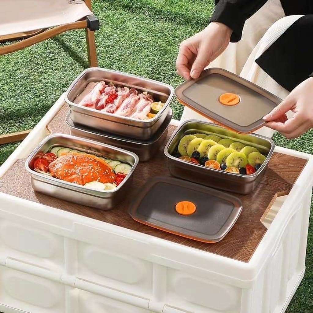 Storiva™ Leakproof Steel Food Container