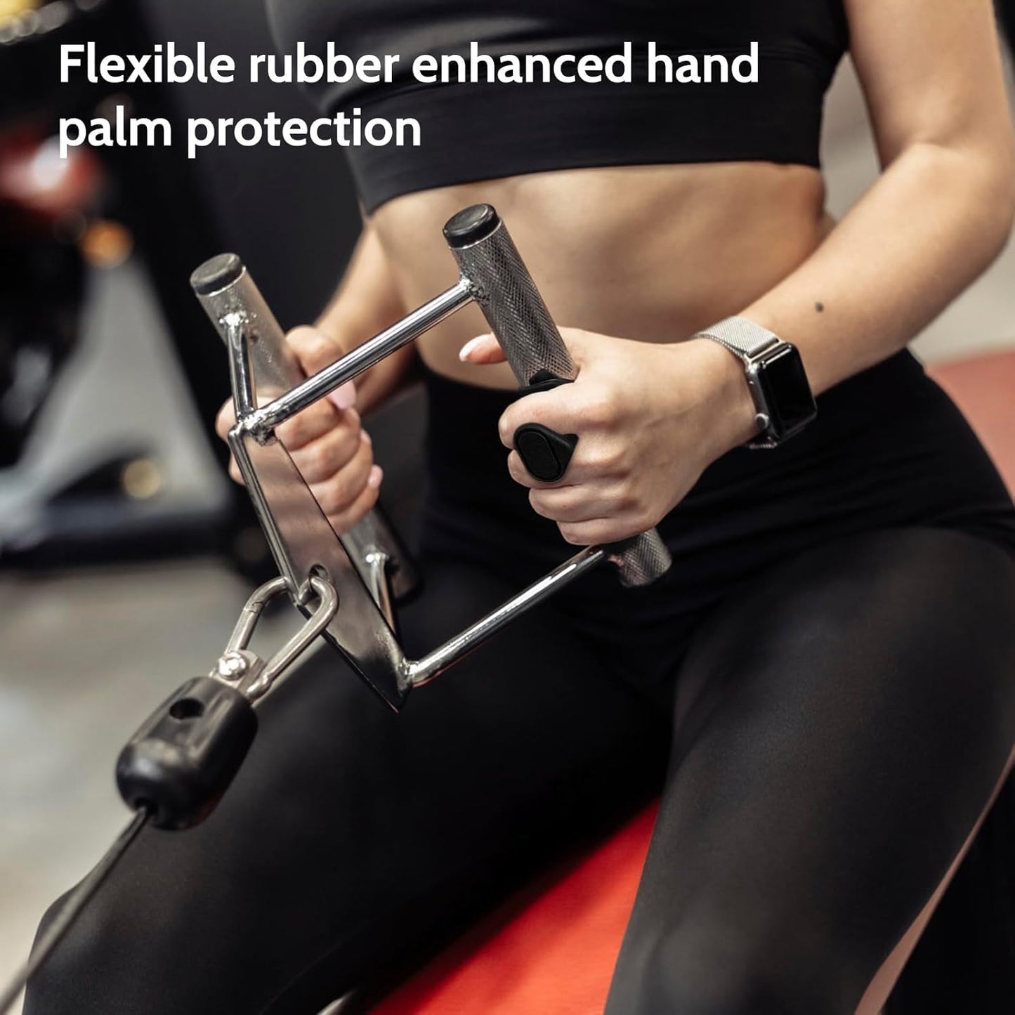 LiftAura™ Fingerless Gym Hand Grips