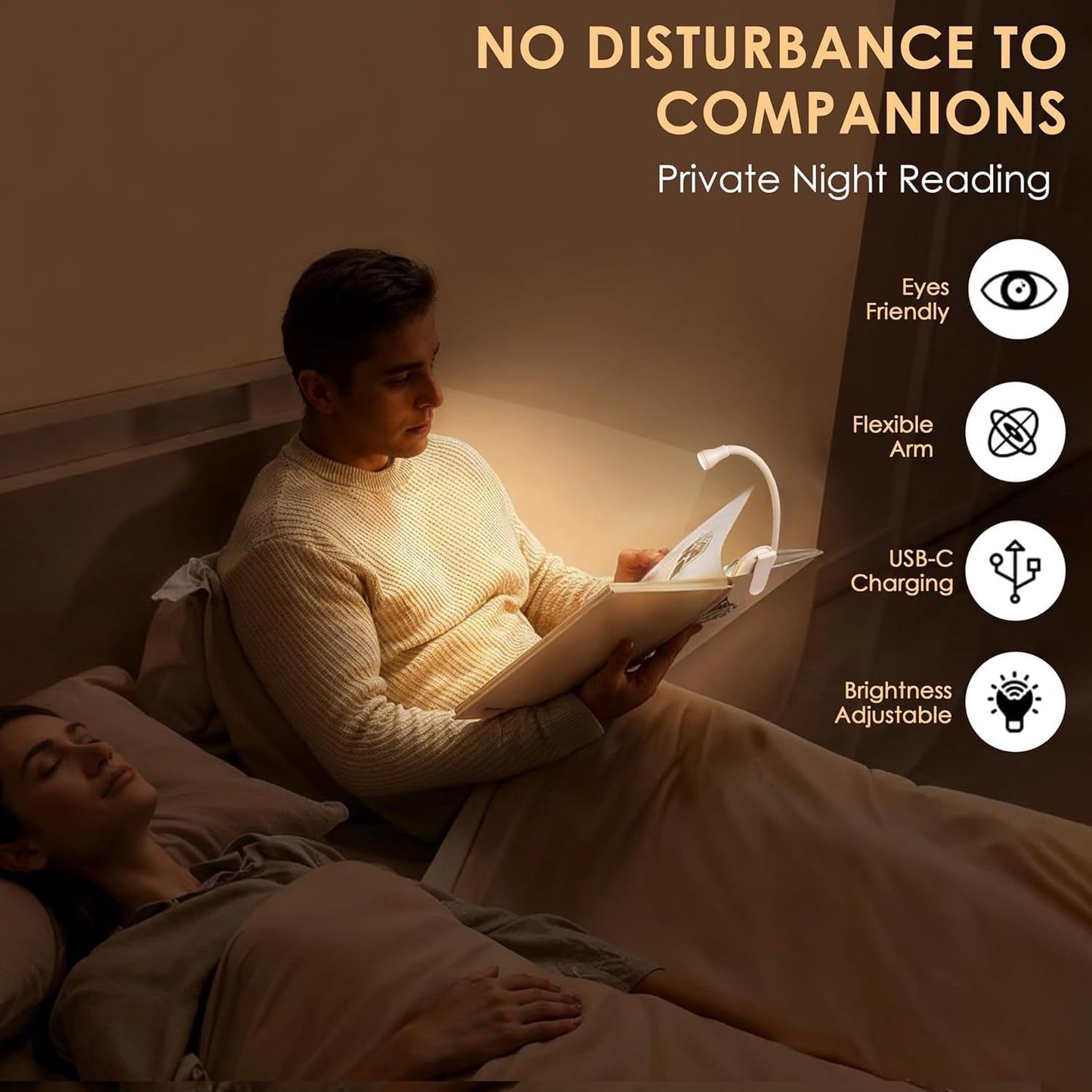 Lumili™ Clip-On Reading Lamp