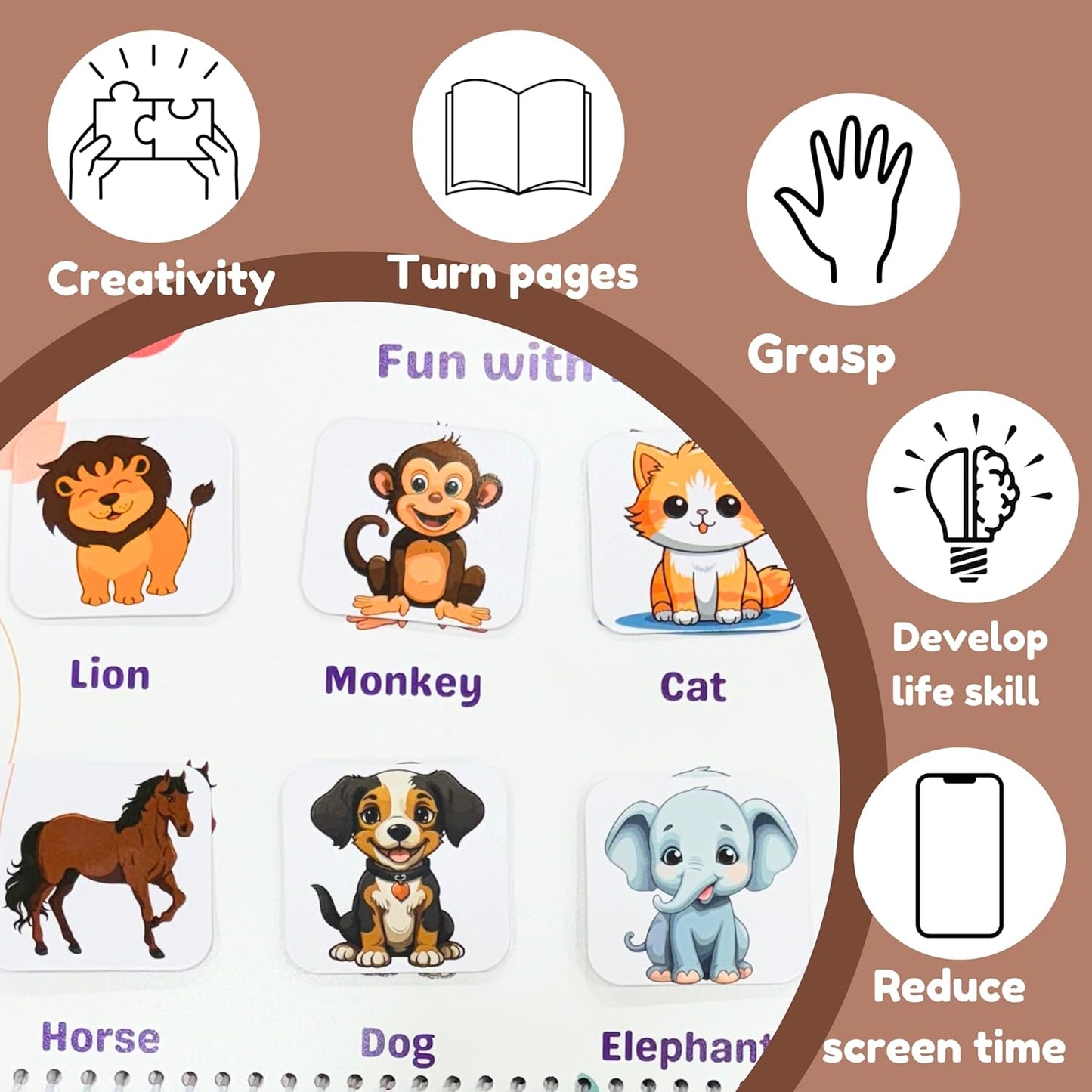 KiddoMint™ Montessori Activity Book