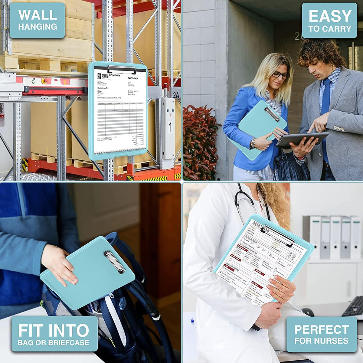 Clipiora™ Premium Storage Clipboard