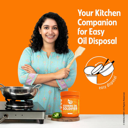 SolidifyX™ Kitchen Oil Solidifying Powder