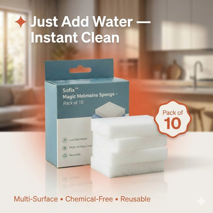 Sofix™ Magic Cleaning Sponge (Pack of 10)