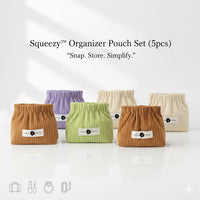 Squeezy™ Premium Organizer Pouch Set